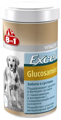 Глюкозамін Ексель Excel Glucosamine добавка для собак, 55 таблеток