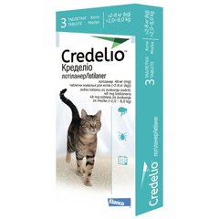 Кределіо Credelio таблетки для котів вагою 2-8кг, 3 шт