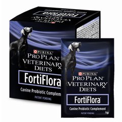 ФортиФлора ПроПлан FortiFlora ProPlan пробиотик для поддержки микрофлоры ЖКТ у собак, 1г