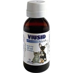 Виусид Петс Viusid Pets для поддержки иммунитета и функции печени для собак и кошек, 30мл