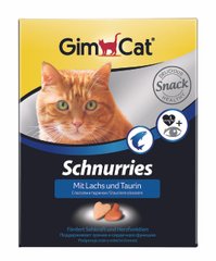 Джимпет GIMPET Сердечка лосось вітаміни для кішок, 650 шт.