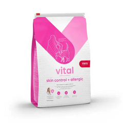 Сухой корм-диета MERA MVH Skin Control + Allergic для кошек при дерматозе и чрезмерном выпадении шерсти, 3 кг