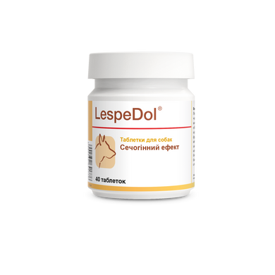 ЛеспеДол Долфос, мочегонный препарат для собак, 40 таблеток