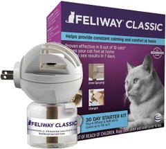Феливей Классик FELIWAY CLASSIC феромон для кошек, электрический диффузор и сменный флакон, 48мл