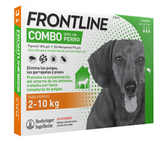 Фронтлайн Комбо S краплі від бліх та кліщів для собак від 2 до 10 кг, 3 піпетки