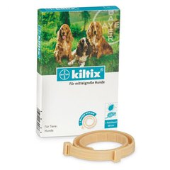 Килтикс ошейник от блох и клещей для средних пород собак, длина 48 см