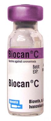 Биокан К вакцина инактивированная против коронавироза у собак, 1 доза