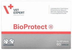 БіоПротект ВетЕксперт для собак та кішок при харчових розладах, 60 капсул