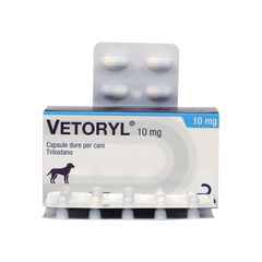 Веторил (трилостан) для собак при синдроме Кушинга, 10 мг