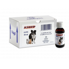 Асбрип Петс Asbrip Pets биологически активная добавка при заболеваниях дыхательной системы у собак и кошек, 30 мл