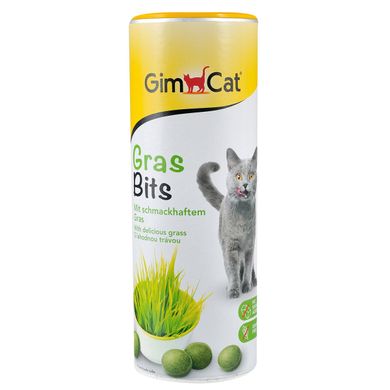 Джимпет GIMPET GrasBits витамины с травой для кошек, 710 табл/425 г