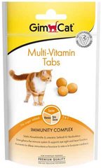 Мультивитамин ДжимКет GimCat Every Day Multivitamin комплекс витаминов для кошек, 40 г
