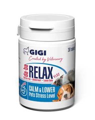 Да-ба Релакс Плюс GIGI для укрепления нервной системы собак и кошек, 30 табл