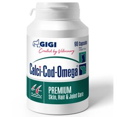 Витаминная добавка Кальций-Код-Омега GIGI для собак и кошек, 90 табл