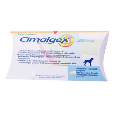 Сималджекс 30 мг для собак, 1 упаковка (16 табл)
