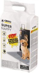 Пеленки Super Nappy Croci с активированным углем для собак 84*57 см, 14шт/уп.